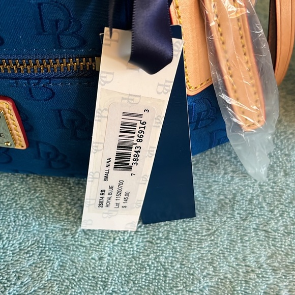Dooney & Bourke Vintage Blue Handbag - Picture 10 of 13